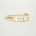0.23 CT Round Half Eternity Lab Grown Diamond Wedding Band