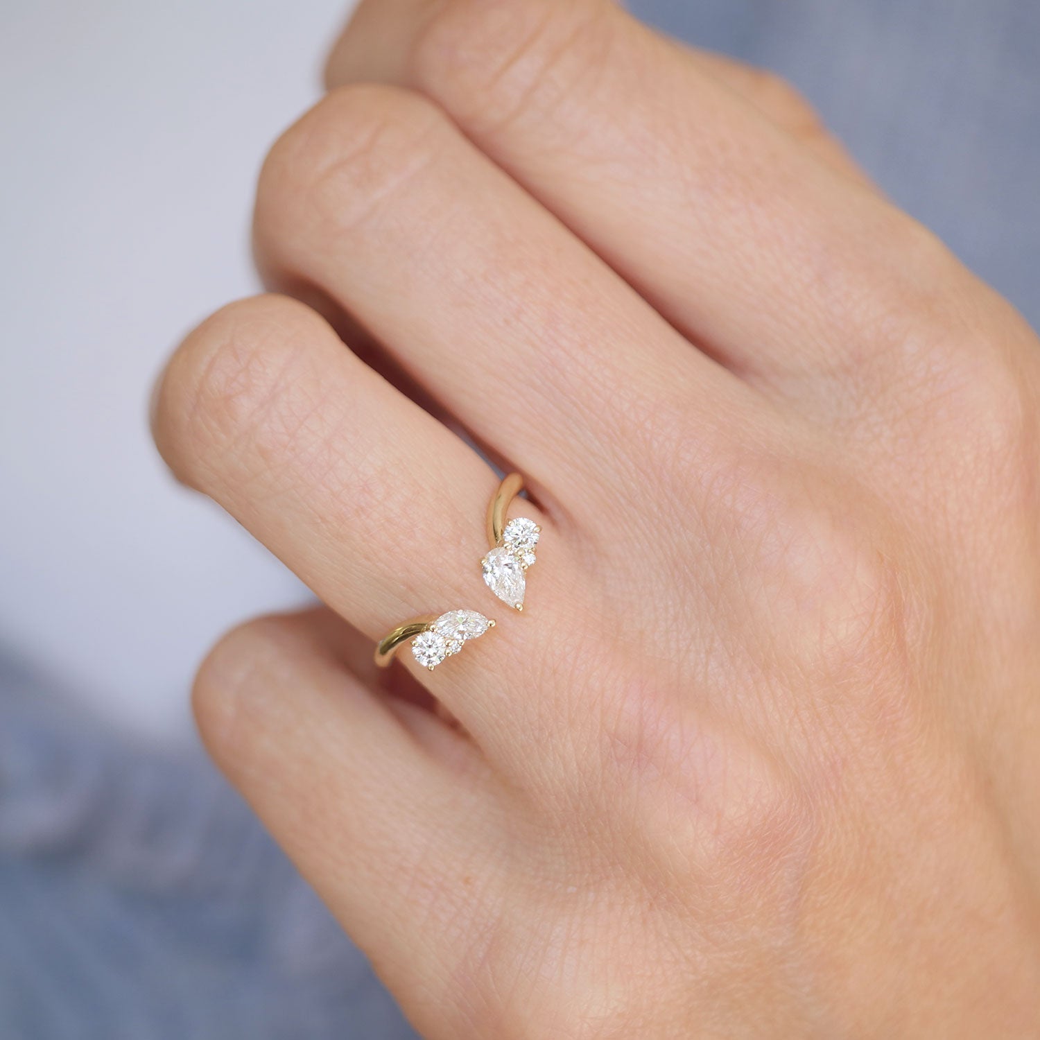0.23 CT Round Half Eternity Lab Grown Diamond Wedding Band