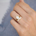 0.23 CT Round Half Eternity Lab Grown Diamond Wedding Band