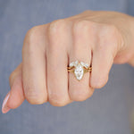 0.23 CT Round Half Eternity Lab Grown Diamond Wedding Band