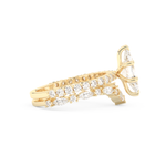 Marquise Cut Moissanite Bridal Set with Pave Settings– 1.08 CT Center, 0.85 TCW Accents 8