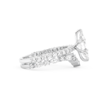 Marquise Cut Moissanite Bridal Set with Pave Settings– 1.08 CT Center, 0.85 TCW Accents 2