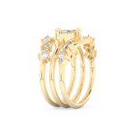 Marquise Cut Moissanite Bridal Set – 1.08 CT Center, 0.75 TCW Accents 10