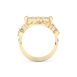 Marquise Cut Moissanite Bridal Set – 1.08 CT Center, 0.75 TCW Accents 11