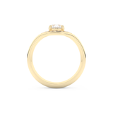 Pear Cut Moissanite Bridal Set with Solitaire Settings – 0.65 CT Center, 0.09 TCW Accents 11