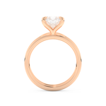 Pear Cut Moissanite Bridal Set with Solitaire Settings  – 1.99 CT Center, 0.01 TCW Accents 17