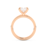 Pear Cut Moissanite Bridal Set with Solitaire Settings  – 1.99 CT Center, 0.01 TCW Accents 17
