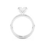 Pear Cut Moissanite Bridal Set with Solitaire Settings  – 1.99 CT Center, 0.01 TCW Accents 5