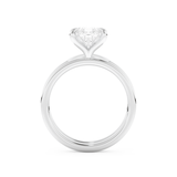 Pear Cut Moissanite Bridal Set with Solitaire Settings  – 1.99 CT Center, 0.01 TCW Accents 5