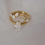 0.23 CT Round Half Eternity Lab Grown Diamond Wedding Band