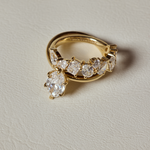 0.23 CT Round Half Eternity Lab Grown Diamond Wedding Band