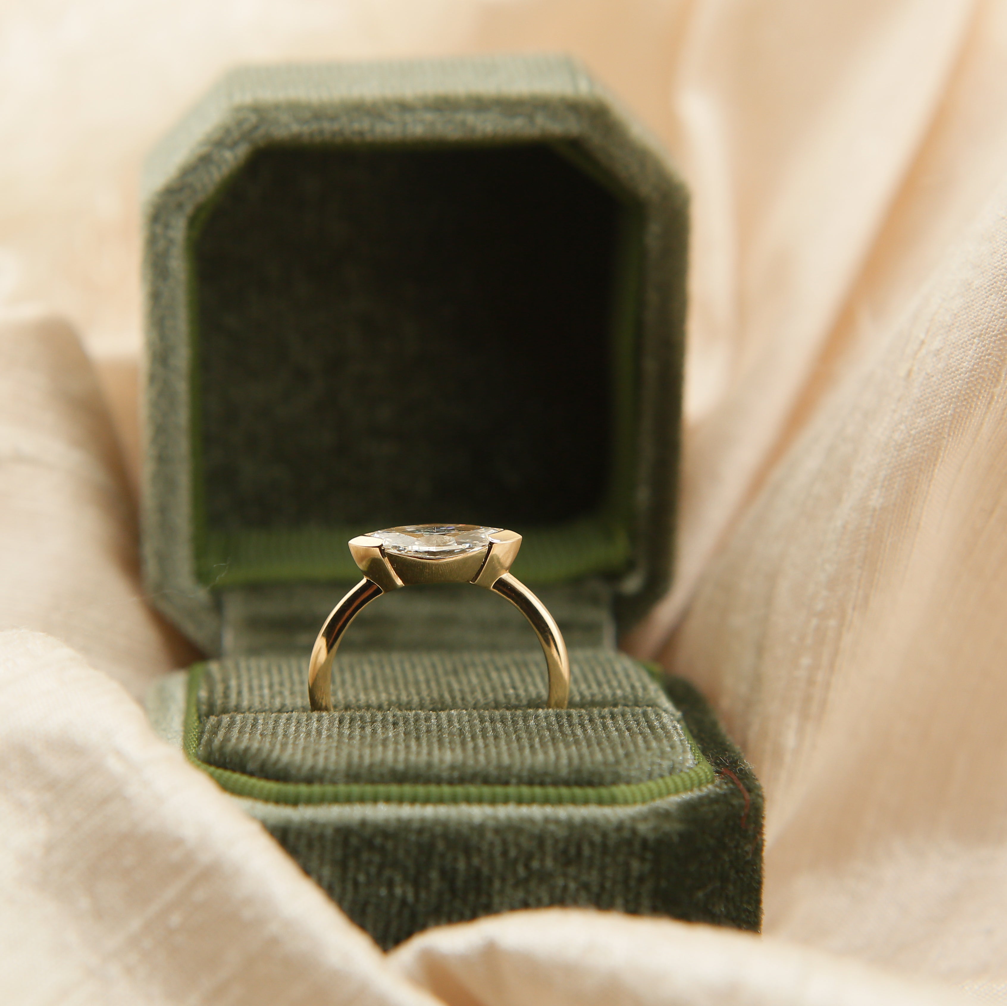 2 CT Round Halo & Pave Lab Grown Diamond Engagement Ring