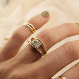2 CT Round Halo & Pave Lab Grown Diamond Engagement Ring