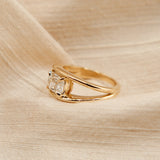 2 CT Round Halo & Pave Lab Grown Diamond Engagement Ring