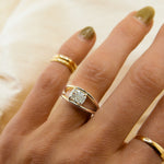 2 CT Round Halo & Pave Lab Grown Diamond Engagement Ring