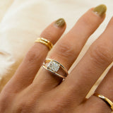 2 CT Round Halo & Pave Lab Grown Diamond Engagement Ring
