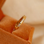 0.3 TCW Round Half Eternity Lab Grown Diamond Wedding Band