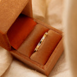 0.3 TCW Round Half Eternity Lab Grown Diamond Wedding Band
