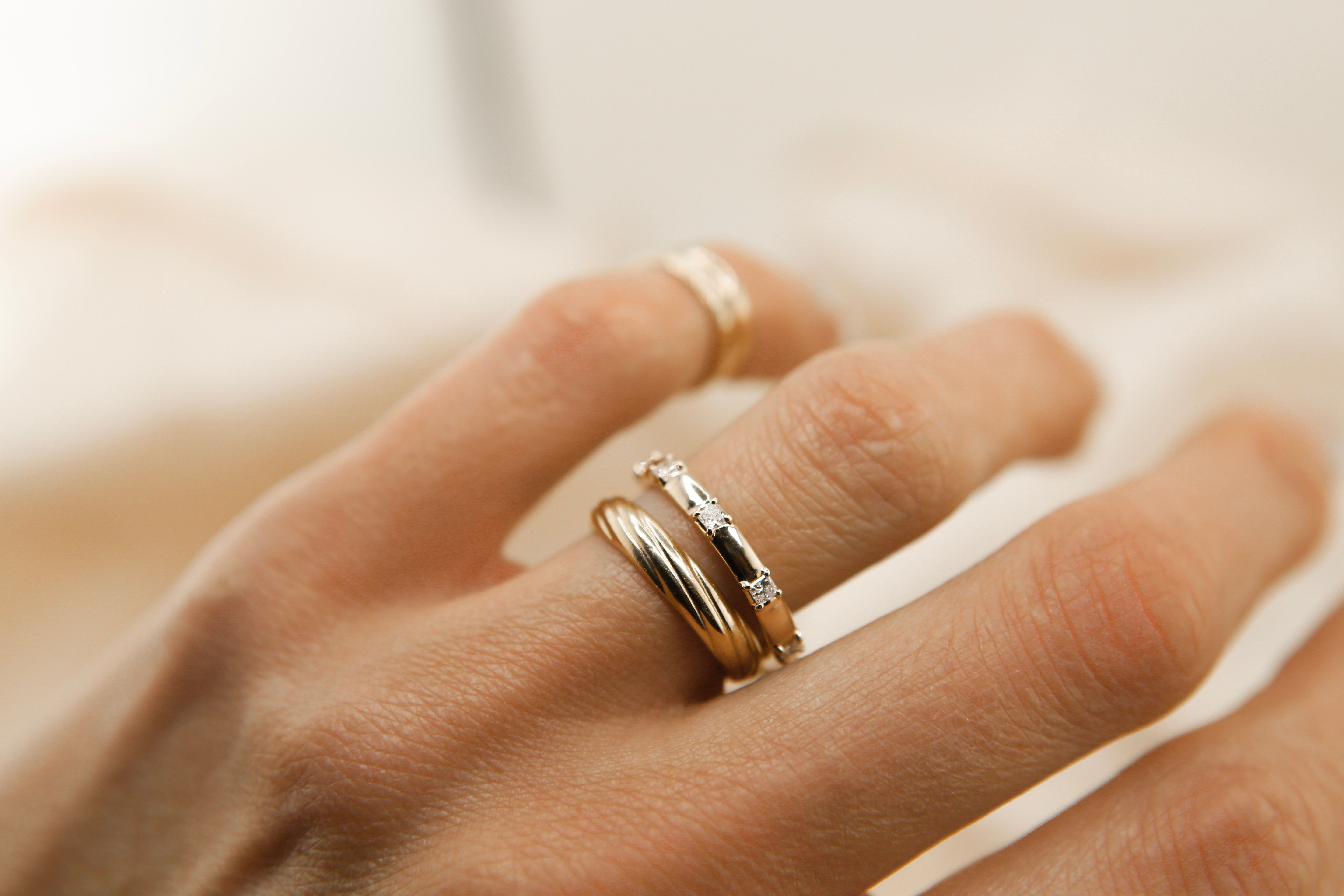 0.3 TCW Round Half Eternity Lab Grown Diamond Wedding Band