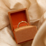 0.3 TCW Round Half Eternity Lab Grown Diamond Wedding Band