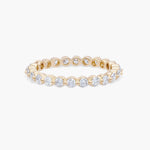 0.74 CT Round Full Eternity CVD EF/VVS Diamond Wedding Band 7