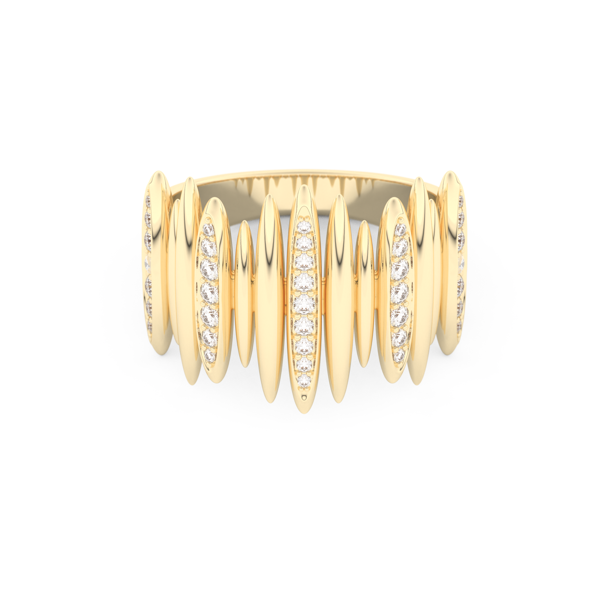 金色のコルダ 15th Anniversary FINAL Now + Forever Round-Cut Diamond Five-Stone Engagement Ring 1