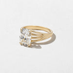 2 CT Round Halo & Pave Lab Grown Diamond Engagement Ring