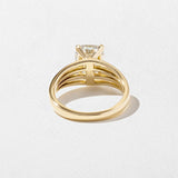 2 CT Round Halo & Pave Lab Grown Diamond Engagement Ring
