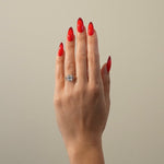 2 CT Round Halo & Pave Lab Grown Diamond Engagement Ring