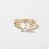 2 CT Round Halo & Pave Lab Grown Diamond Engagement Ring