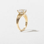 2 CT Round Halo & Pave Lab Grown Diamond Engagement Ring