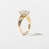 2 CT Round Halo & Pave Lab Grown Diamond Engagement Ring