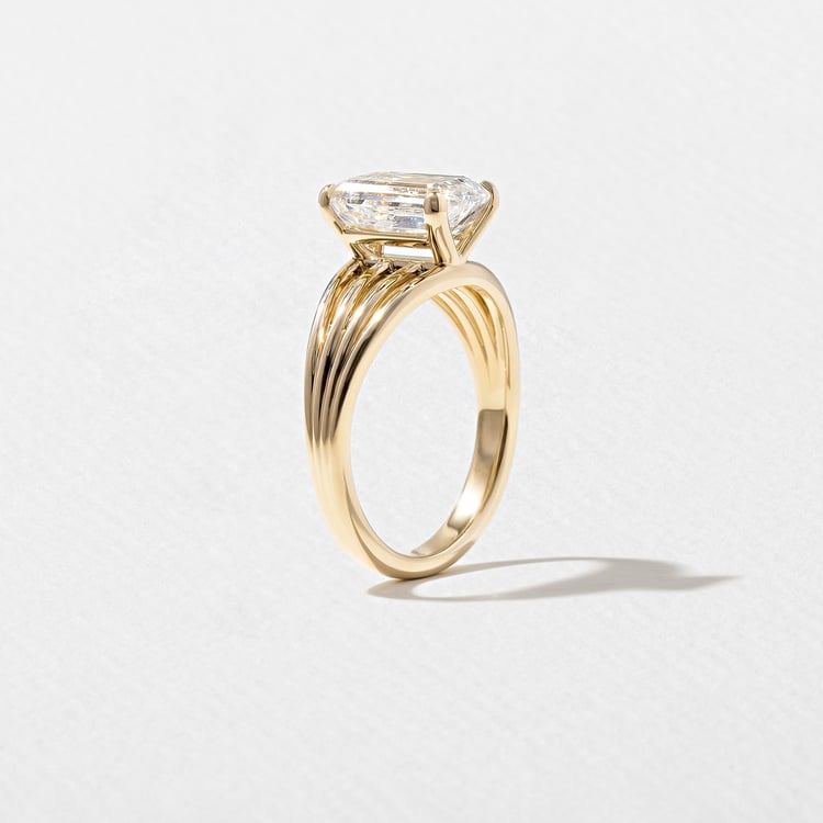 2 CT Round Halo & Pave Lab Grown Diamond Engagement Ring
