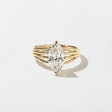 2 CT Round Halo & Pave Lab Grown Diamond Engagement Ring