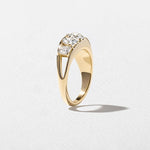 2 CT Round Halo & Pave Lab Grown Diamond Engagement Ring