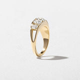 2 CT Round Halo & Pave Lab Grown Diamond Engagement Ring