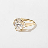 2 CT Round Halo & Pave Lab Grown Diamond Engagement Ring
