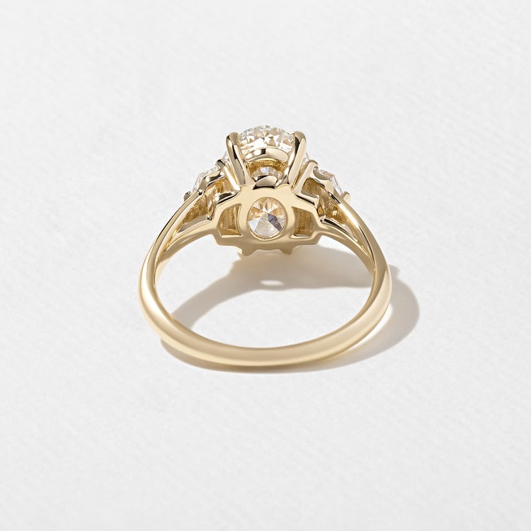 2 CT Round Halo & Pave Lab Grown Diamond Engagement Ring