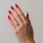 2 CT Round Halo & Pave Lab Grown Diamond Engagement Ring