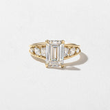 2 CT Round Halo & Pave Lab Grown Diamond Engagement Ring