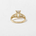 2 CT Round Halo & Pave Lab Grown Diamond Engagement Ring