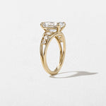 2 CT Round Halo & Pave Lab Grown Diamond Engagement Ring