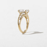 2 CT Round Halo & Pave Lab Grown Diamond Engagement Ring
