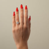 2 CT Round Halo & Pave Lab Grown Diamond Engagement Ring