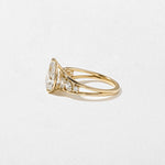 2 CT Round Halo & Pave Lab Grown Diamond Engagement Ring