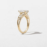 2 CT Round Halo & Pave Lab Grown Diamond Engagement Ring