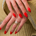 2 CT Round Halo & Pave Lab Grown Diamond Engagement Ring