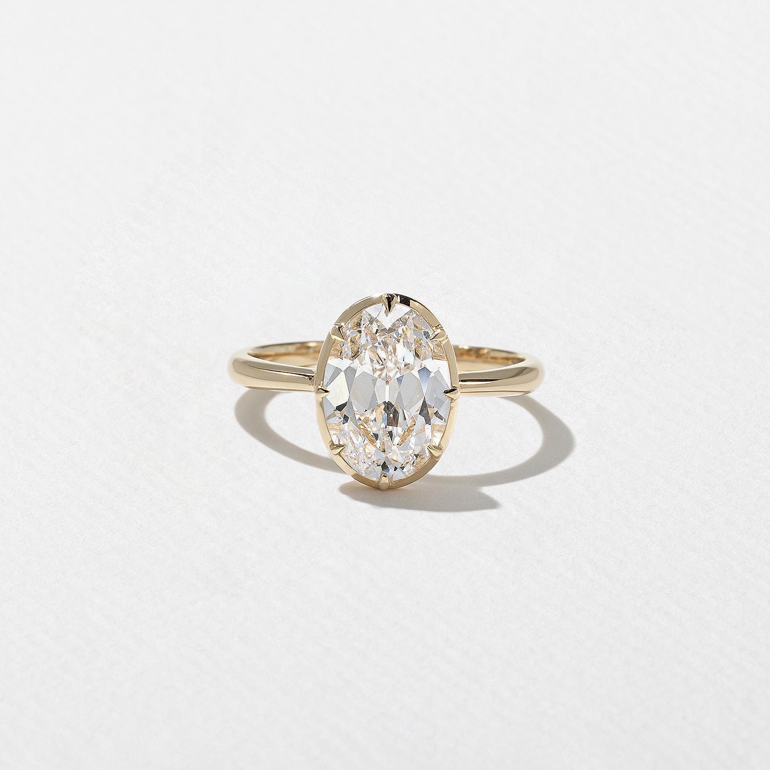 2 CT Round Halo & Pave Lab Grown Diamond Engagement Ring