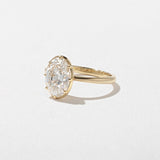 2 CT Round Halo & Pave Lab Grown Diamond Engagement Ring