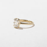 2 CT Round Halo & Pave Lab Grown Diamond Engagement Ring